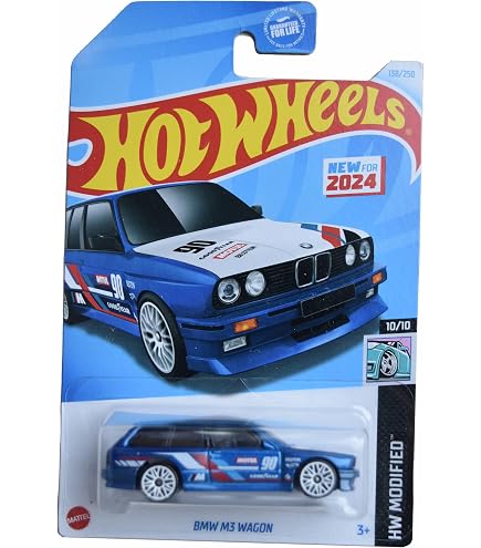 Amazon | ホットウィール BMW M3 ワゴン(レッド)、HW改造10/10